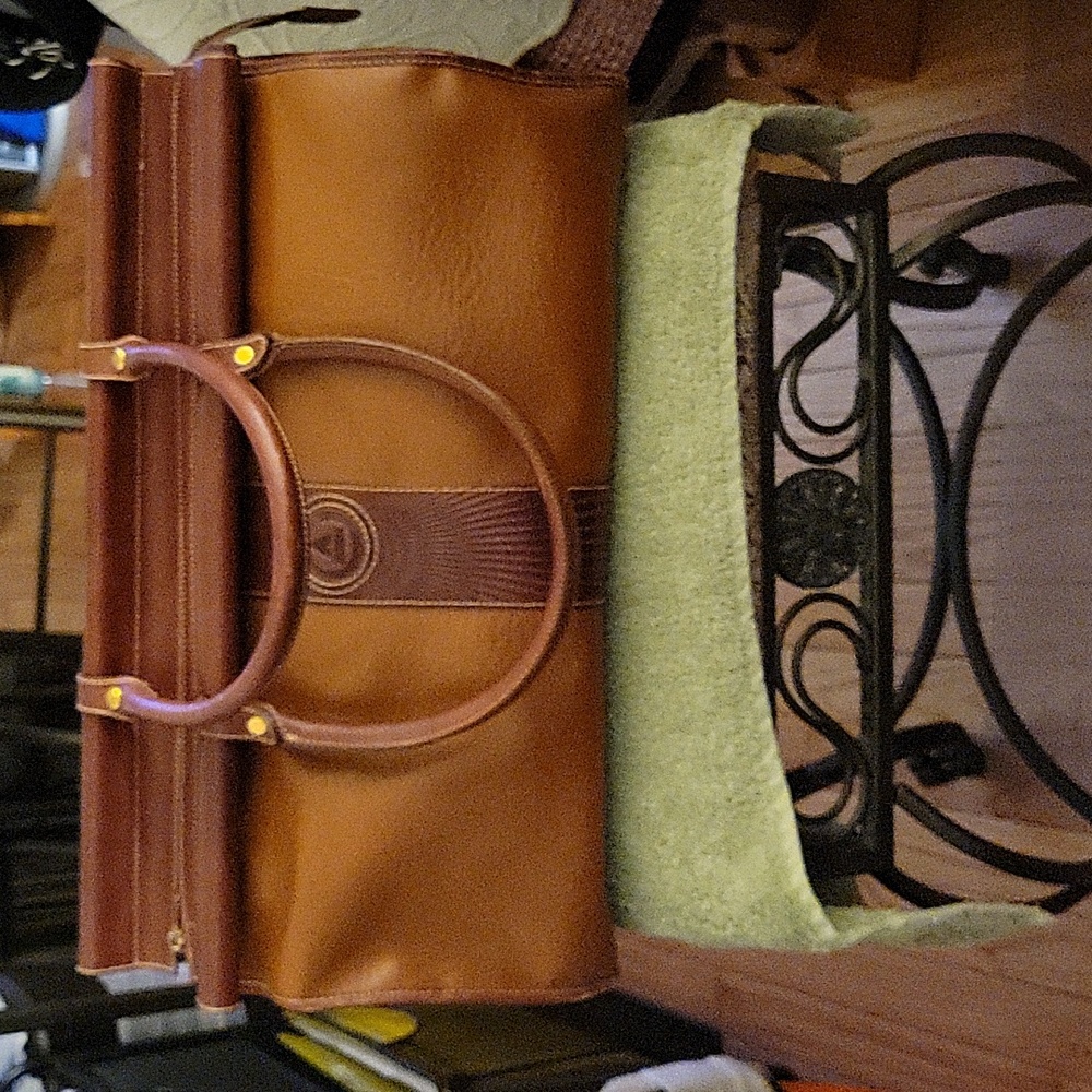 Vintage Leather Travel Bag